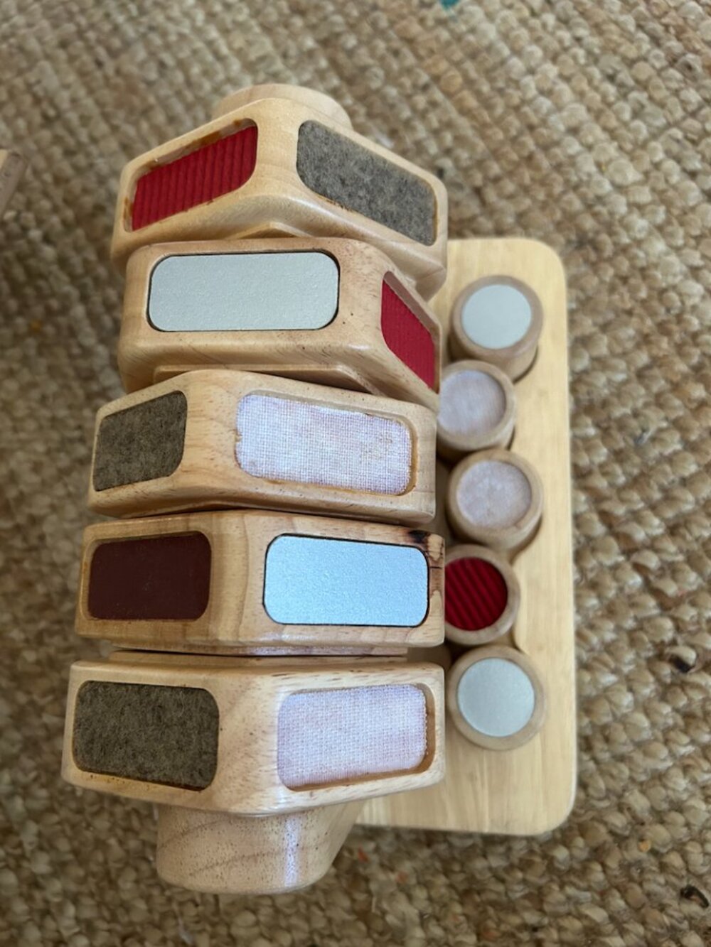 Montessori Textured Wheel